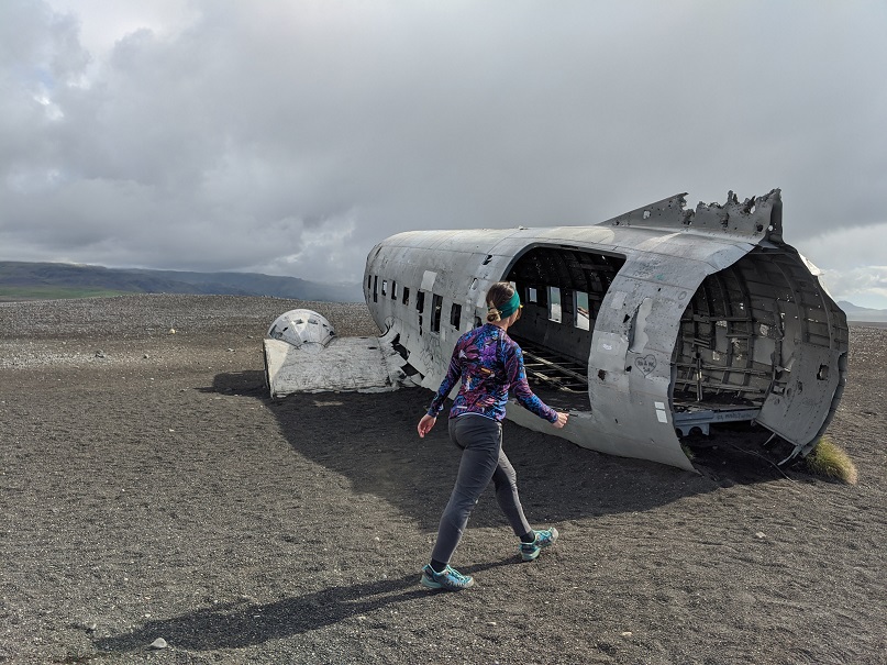 Ola w trakcie trekkingu na Islandii, w odzieży Nessi Sport
