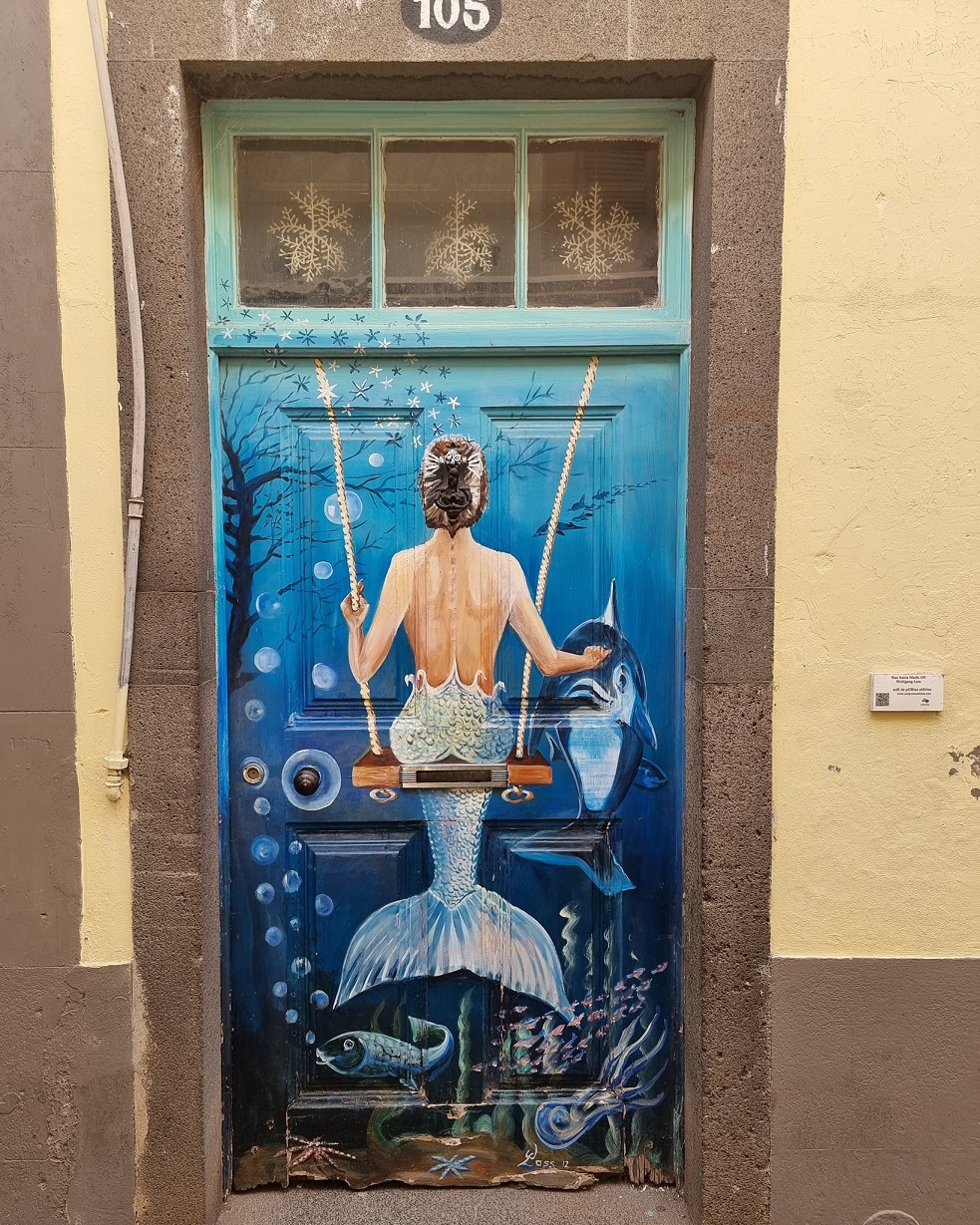 Obraz na drzwiach na Maderze Nessi Sportswear