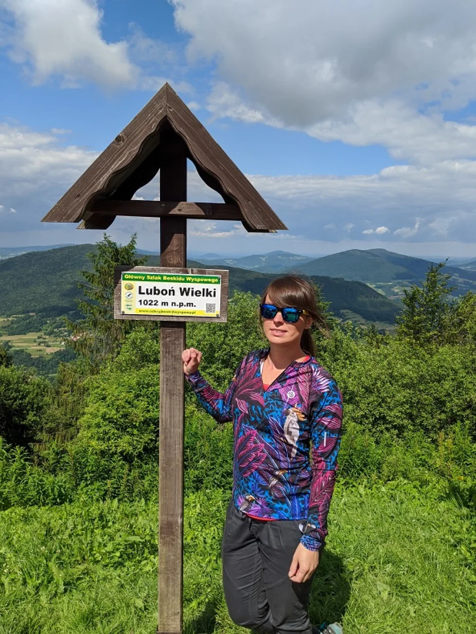 Ola w odzieży Nessi Sport, na Luboniu Wielkim.