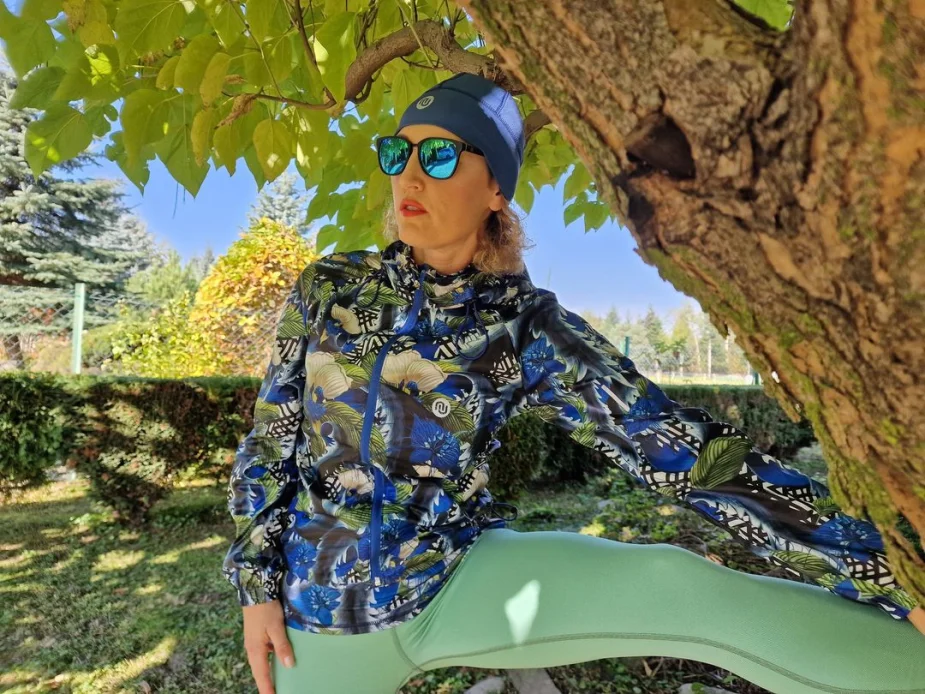 Sabina Bartecka w odzieży Nessi Sportswear.