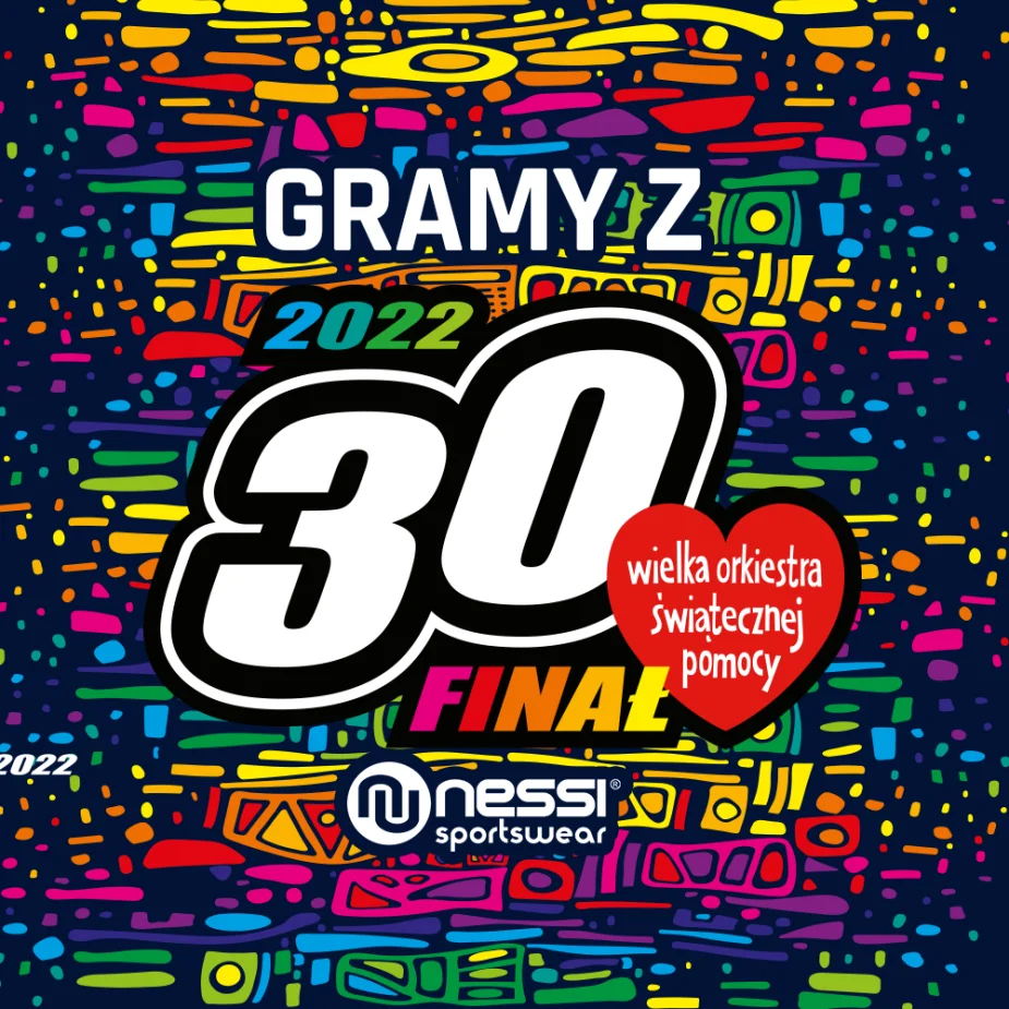 Grafika Nessi Sportswear gra z WOŚP