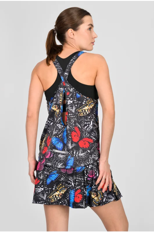 Bokserka crossback sportowa damska Butterfly