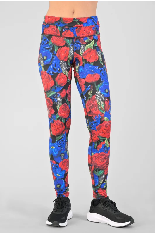 Legginsy regular z pasem Pro Peony Blush