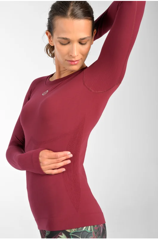 Oddychający longsleeve sportowy Ultra Blush