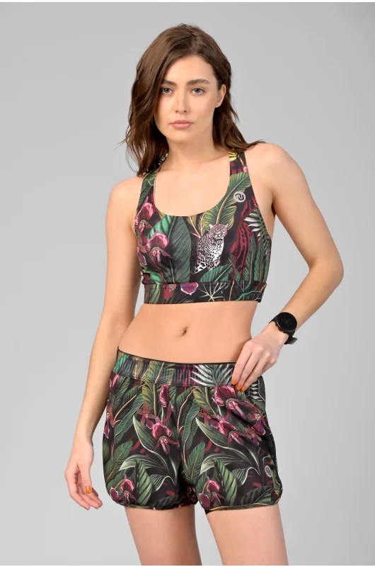 Spodenki sportowe z legginsami damskie Selva Blush