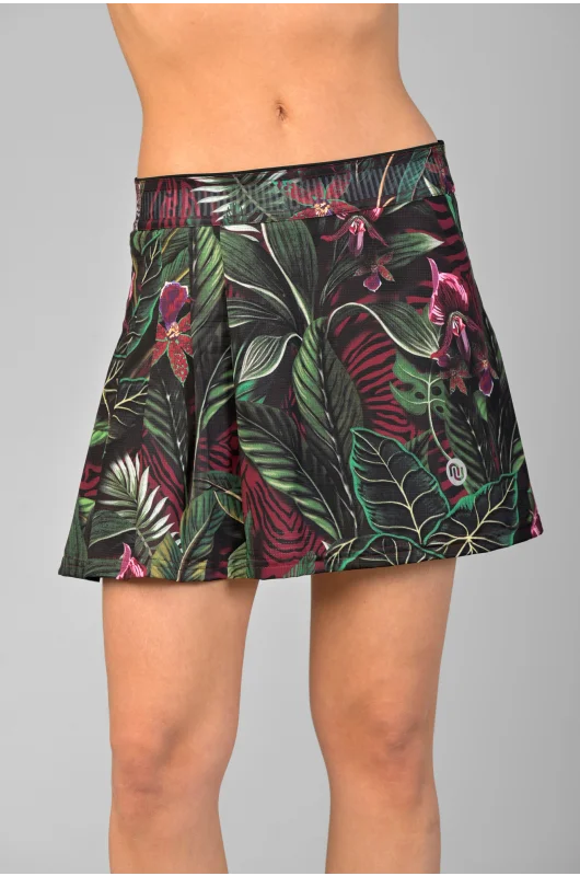 Spódnica sportowa z legginsami plisowana Selva Blush